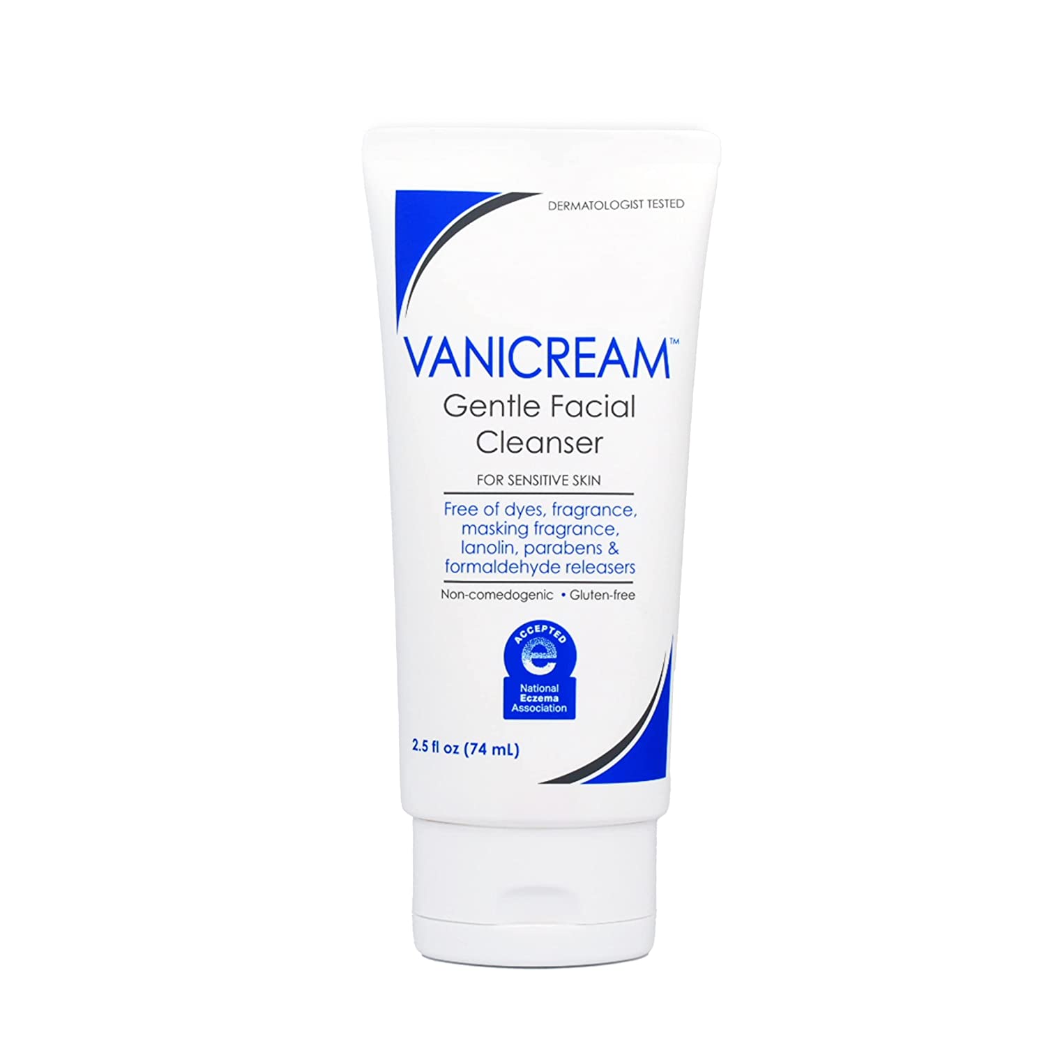 230816075559819_1 Vanicream Gentle Facial Cleanser with Pump Dispenser - 8 fl oz - Formulated Without Common Irritants for Those with Sensitive Skin - Image 1